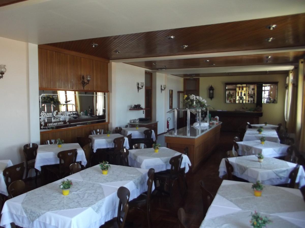 Hotel San Carlos Carlos Barbosa Bagian luar foto
