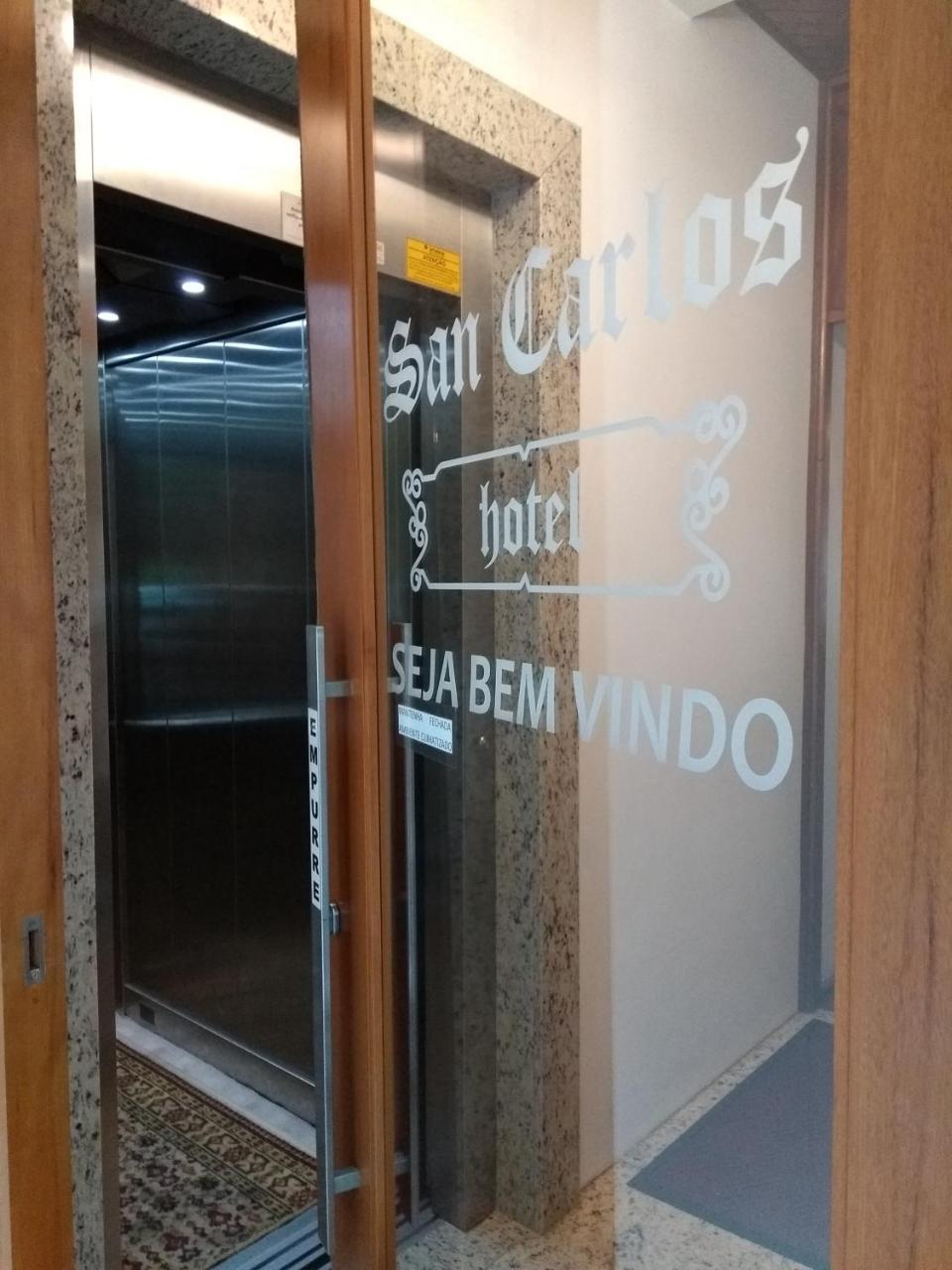 Hotel San Carlos Carlos Barbosa Bagian luar foto